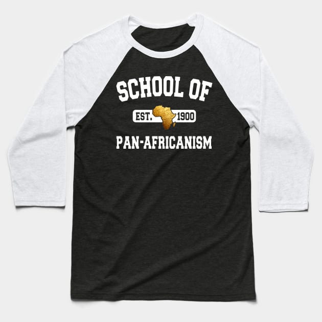 Pan African Shirt | African Clothing | Afrocentric Tee | Black History Month | Juneteenth Shirt Baseball T-Shirt by Panafrican Studies Group